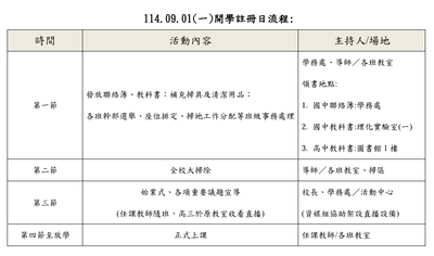 1140901開學日規劃圖片